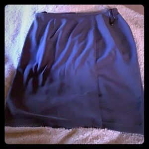 NWT Amanda Smith light grey pencil skirt